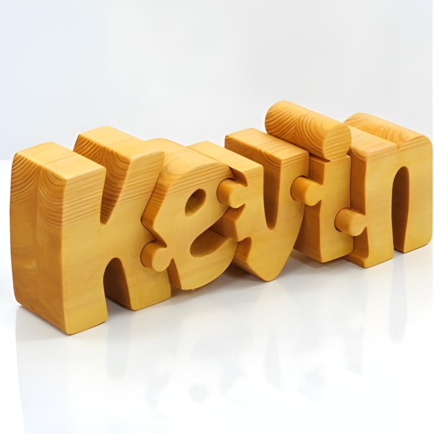 Personalized Wooden  Name Puzzle