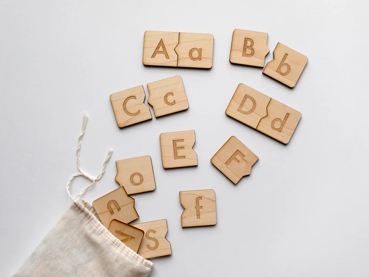 wooden  Alphabet  Puzzle